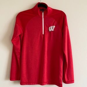Champion Wisconsin badgers quarter zip uw madison